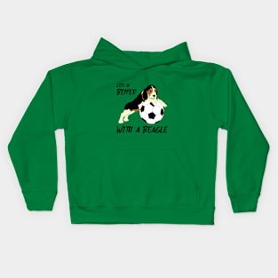 Life is Better with a Beagle Kids Hoodie